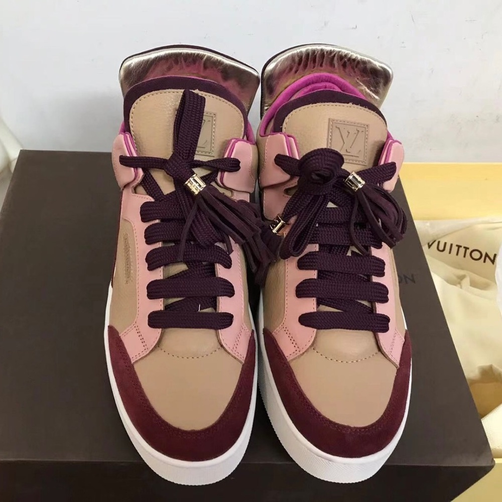 Kanye West Louis Vuitton Jasper Don Patchwork Rare Yeezy Sneakers